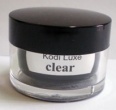 Kodi luxe cler UV gel (14 ml.)
Каучуковый гель прозрачный
1фазная система